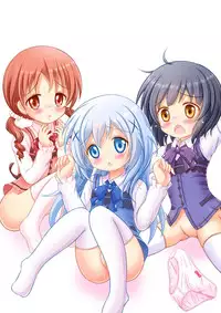 [Nanairo Momogumi (Osana Sumika)] Gochuumon wa Shougakusei desu ka? E!, Watashi-tachi Chuugakusei desu yo! (Gochuumon wa Usagi desu ka?) [Digital]