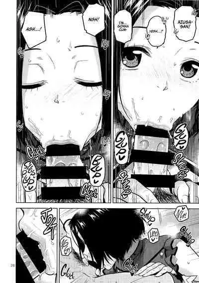 (C96) [Aimasutei (Fumitsuki Yuu)] Azusa-san ga Te to Kuchi dake de Shite Kureru Hon | Azusa-san Only Uses Her Hands and Mouth (THE IDOLM@STER) [English] [korafu + head empty]