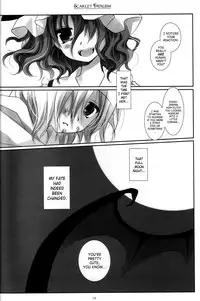 (Reitaisai 6) [CHRONOLOG, Rengaworks (Sakurazawa Izumi)] Scarlet Fatalism (Touhou Project) [English] [SaHa] [Incomplete]