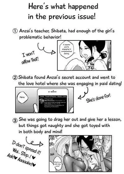 Sparta Sensei ga Oshiego no Bitch Gal ni Ecchi na Koto Sareru Hanashi 2 | The Story of a Strict Teacher Who Got Fucked by Her Gyaru Bitch Student #2