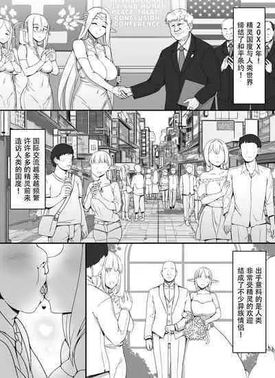 Ningen Danna Mochi Hitozuma Elf Muke Ninkatsu Salon e Youkoso | 欢迎来到以服务有着人类丈夫的人妻精灵为主的备孕沙龙