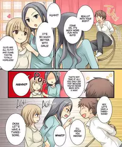Leskko ni Otoko no Yosa o Oshieyou to Shitara Nyotaika Choukyou Sareta Ore | I Wanted to Have a Lesbian Get a Taste of My Cock, but I Got Turned Into a Girl Instead