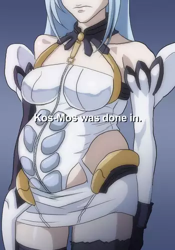 KOS-MOS Ga Yarareteru dake na Hanashi } KOS-MOS was done in
